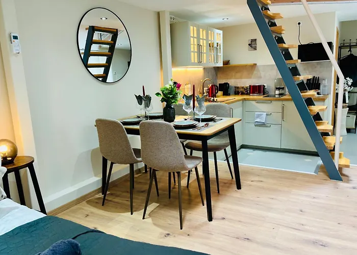Moondayhomes - Toplocation I 4persons I Gallery Maisonette Boutique Pera Apartamento Fráncfort del Meno