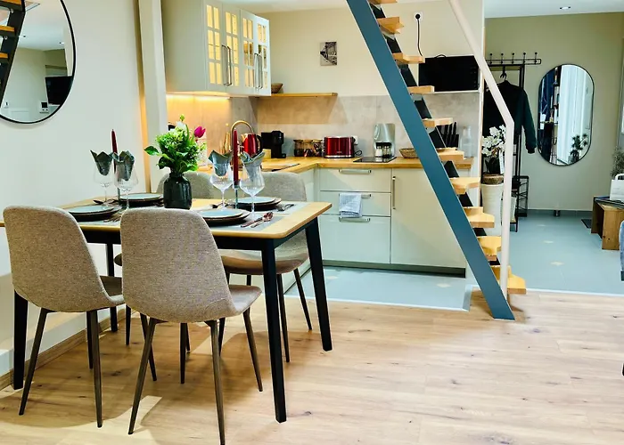 Moondayhomes - Toplocation I 4persons I Gallery Maisonette Boutique Pera * Fráncfort del Meno