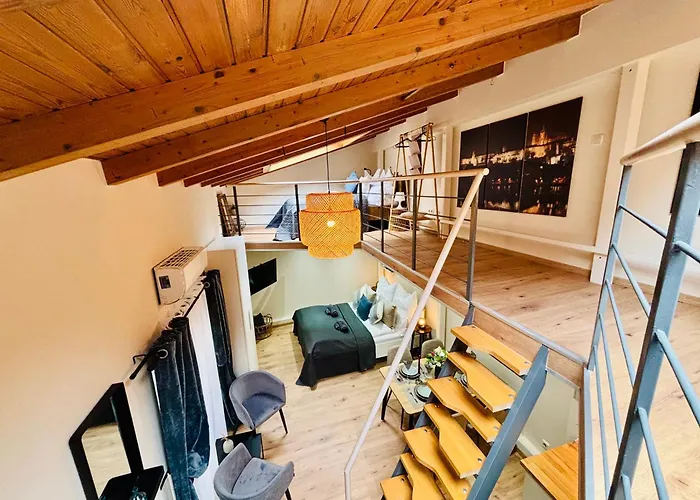 Moondayhomes - Toplocation I 4persons I Gallery Maisonette Boutique Pera * Fráncfort del Meno
